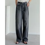 コットンワイドストレートデニムパンツ | Re:EDIT | 詳細画像5