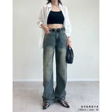 コットンワイドストレートデニムパンツ | Re:EDIT | 詳細画像10