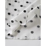 シアーフロッキードットバルーンスリーブブラウス | Re:EDIT | 詳細画像24