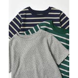 コットンブレンドボーダーor花柄Tシャツ | Re:EDIT | 詳細画像2
