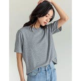 コットンブレンドボーダーor花柄Tシャツ | Re:EDIT | 詳細画像8