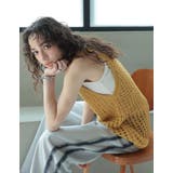 透かし編みノースリーブニットトップス | Re:EDIT | 詳細画像8
