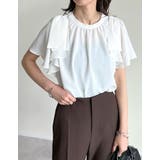 ポーララッフルスリーブリボンブラウス | Re:EDIT | 詳細画像10