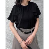 ポーララッフルスリーブリボンブラウス | Re:EDIT | 詳細画像21