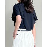 ポーララッフルスリーブリボンブラウス | Re:EDIT | 詳細画像26