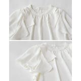 ポーララッフルスリーブリボンブラウス | Re:EDIT | 詳細画像29