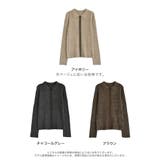 ホックデザインポロニットトップス | Re:EDIT | 詳細画像17
