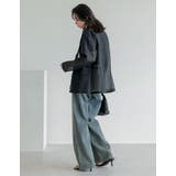 [新色追加]金ボタンシアーオーガンジーテーラードジャケット | Re:EDIT | 詳細画像14 