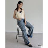 ワイドストレートリバースデニムパンツ | Re:EDIT | 詳細画像20