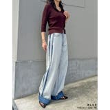 ワイドストレートリバースデニムパンツ | Re:EDIT | 詳細画像27