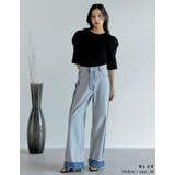 ワイドストレートリバースデニムパンツ | Re:EDIT | 詳細画像33