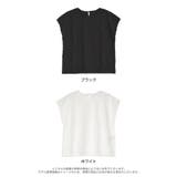 [セットアップ対応]フレンチスリーブウェーブカットジャガードトップス | Re:EDIT | 詳細画像17 