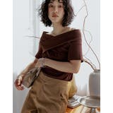 [2025 SUMMER COLLECTION]2WAYリブカットソーオフショル… | Re:EDIT | 詳細画像39 