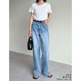 スムースカットソーアシンメトリーネックトップス | Re:EDIT | 詳細画像12