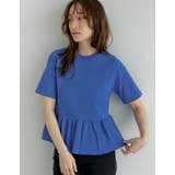 ブルー(511) | [2026 SUMMER COLLECTION][新色追加][体型カバー]5分袖… | Re:EDIT