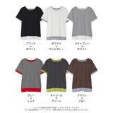 レイヤード風シアースムース半袖トップス | Re:EDIT | 詳細画像18