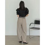 ジョーゼットフリルスリーブ半袖ブラウス | Re:EDIT | 詳細画像13