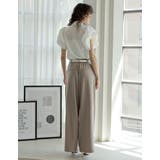 ジョーゼットフリルスリーブ半袖ブラウス | Re:EDIT | 詳細画像8