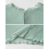 前後2WAYシアー楊柳袖スリットブラウスカーデ | Re:EDIT | 詳細画像17