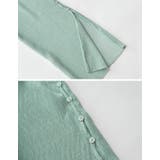 前後2WAYシアー楊柳袖スリットブラウスカーデ | Re:EDIT | 詳細画像21