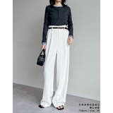 配色ヘンリーネックレイヤード風長袖トップス | Re:EDIT | 詳細画像15 