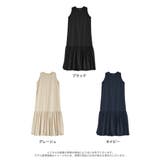 裾バルーンノースリーブワンピース | Re:EDIT | 詳細画像18