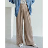 柄or無地ストレートプリーツパンツ | Re:EDIT | 詳細画像29
