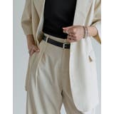 リネンライクタックバレルレッグパンツ | Re:EDIT | 詳細画像13