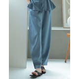 リネンライクタックバレルレッグパンツ | Re:EDIT | 詳細画像21