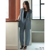 リネンライクタックバレルレッグパンツ | Re:EDIT | 詳細画像22