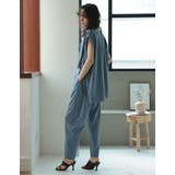 リネンライクタックバレルレッグパンツ | Re:EDIT | 詳細画像23