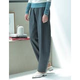 リネンライクタックバレルレッグパンツ | Re:EDIT | 詳細画像31