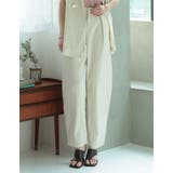 リネンライクタックバレルレッグパンツ | Re:EDIT | 詳細画像38