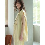 リネンライク金ボタンテーラードジレベスト | Re:EDIT | 詳細画像2