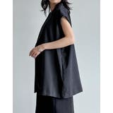 リネンライク金ボタンテーラードジレベスト | Re:EDIT | 詳細画像21