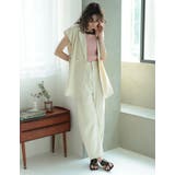 リネンライク金ボタンテーラードジレベスト | Re:EDIT | 詳細画像28