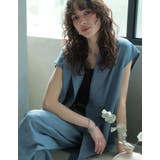 リネンライク金ボタンテーラードジレベスト | Re:EDIT | 詳細画像29