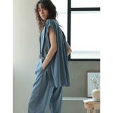 リネンライク金ボタンテーラードジレベスト | Re:EDIT | 詳細画像31