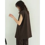 リネンライク金ボタンテーラードジレベスト | Re:EDIT | 詳細画像33