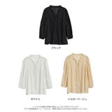 [2025 SUMMER COLLECTION]コットンシアーストライプブラウス | Re:EDIT | 詳細画像18 