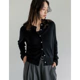 配色レイヤード風涼感ニットカーディガン | Re:EDIT | 詳細画像7