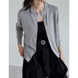 配色レイヤード風涼感ニットカーディガン | Re:EDIT | 詳細画像8