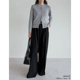 配色レイヤード風涼感ニットカーディガン | Re:EDIT | 詳細画像29