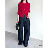 配色レイヤード風涼感ニットカーディガン | Re:EDIT | 詳細画像32