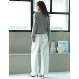 配色レイヤード風涼感ニットカーディガン | Re:EDIT | 詳細画像37