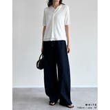 リブニット配色レイヤード風半袖カーディガン | Re:EDIT | 詳細画像13