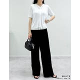 リブニット配色レイヤード風半袖カーディガン | Re:EDIT | 詳細画像39