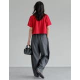 [リニューアル][接触冷感][UVカット]セミクロップド半袖Tシャツ | Re:EDIT | 詳細画像17 