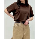 [2025 SUMMER COLLECTION]セミクロップド半袖Tシャツ | Re:EDIT | 詳細画像28 