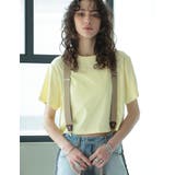 [2025 SUMMER COLLECTION]セミクロップド半袖Tシャツ | Re:EDIT | 詳細画像33 
